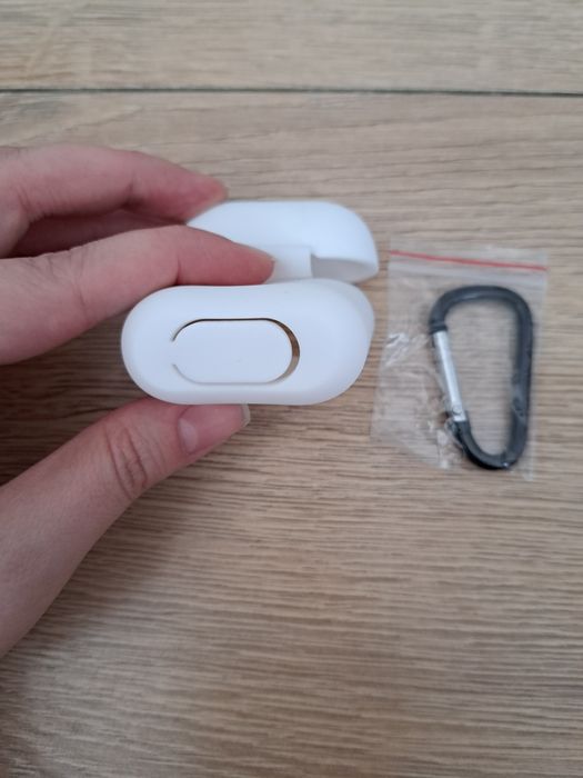 Etui Zalujmus do Apple AirPods 1 / 2 biały