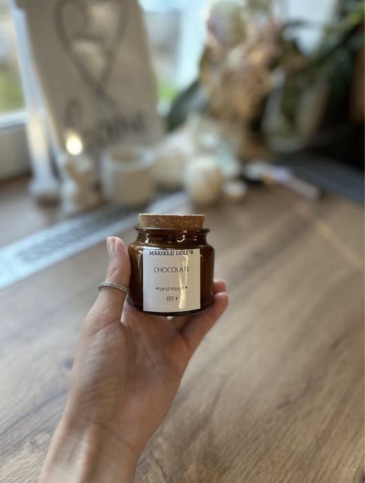 Свіча в баночці соєва