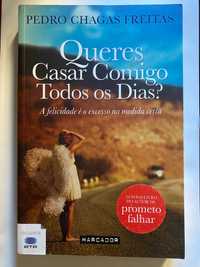Livro Queres Casar Comigo Todos os Dias?  Bárbara Pedro Chagas Freitas