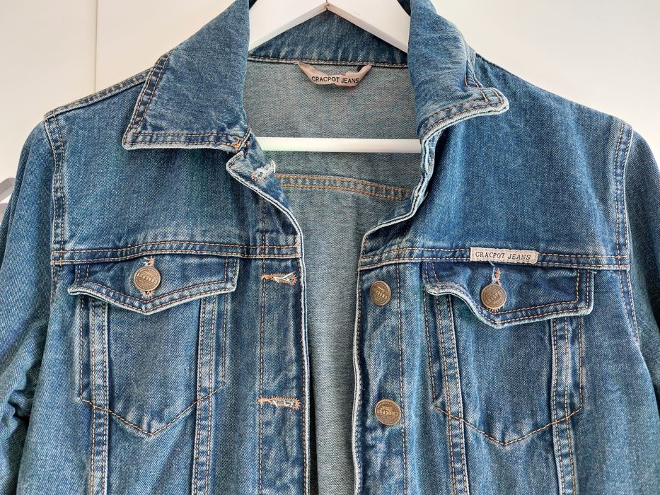 Джинсовая куртка женская, размеры в описании