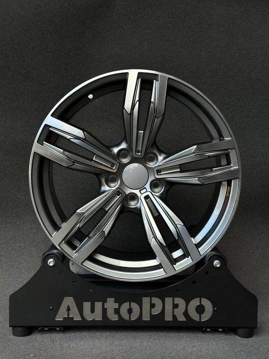 NOWE alufelgi 5x120 19” do BMW grafit w połysku polerowany front