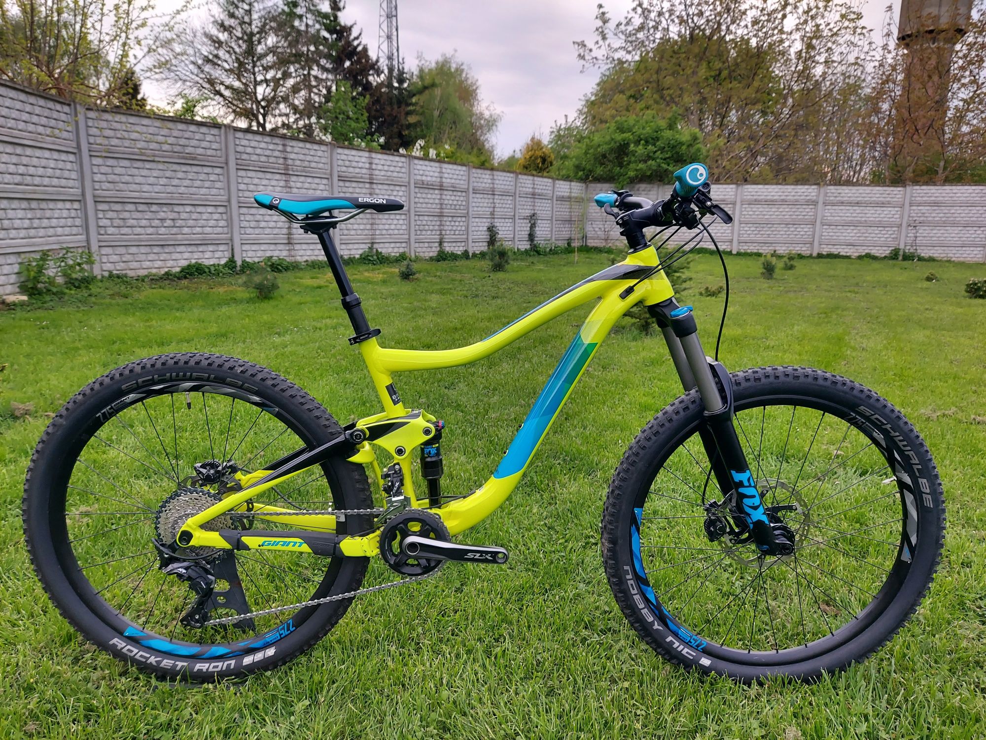 Mtb All Montain Giant Trance 2 LTD 27.5 Yellow Rozmiar M FOX SLX / XT