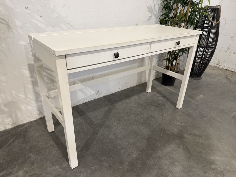 Ładne białe biurko Ikea Hemnes sosna super stan dowóz wysyłka