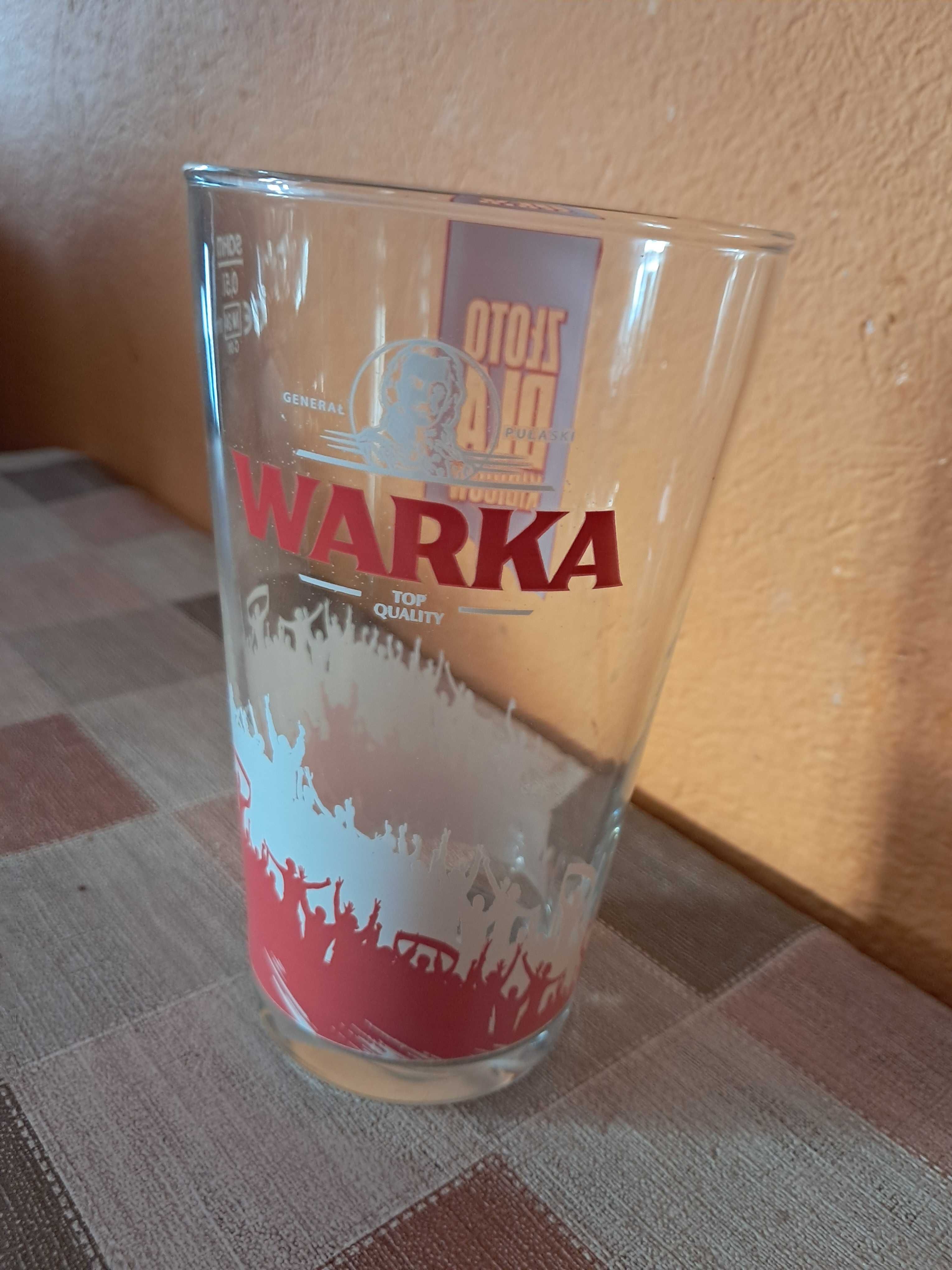 Szklanki do piwa Warka