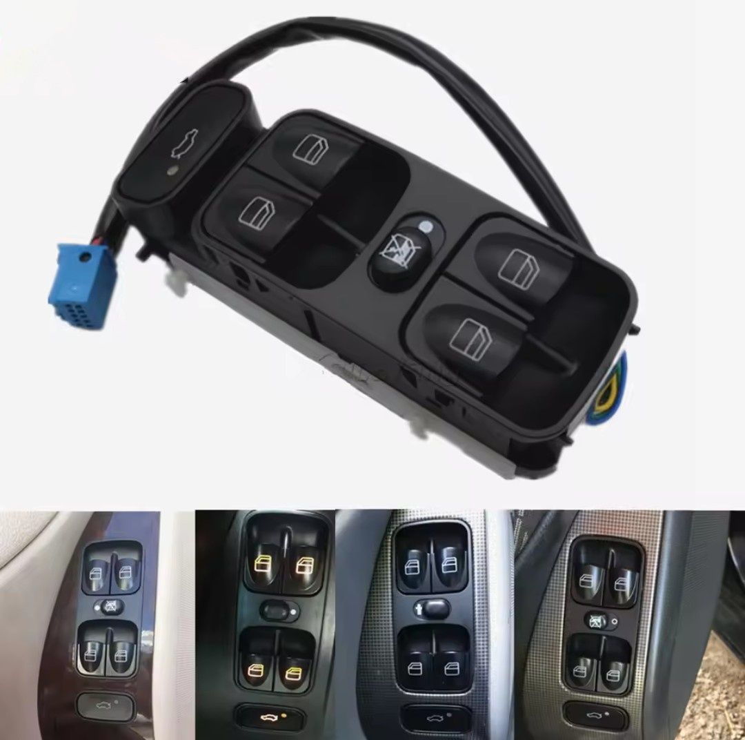Botão comando interruptor da janela vidros Mercedes-Benz C classe W203