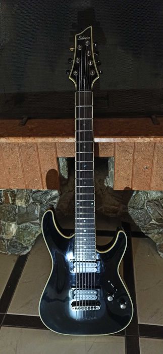 Гітара Schecter С-7 Blackjack Diamond (with Nazgul Sentient set)