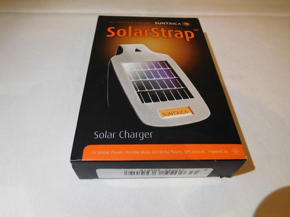 Solar Strap Suntrica carregador por ficha solar com bateria interna