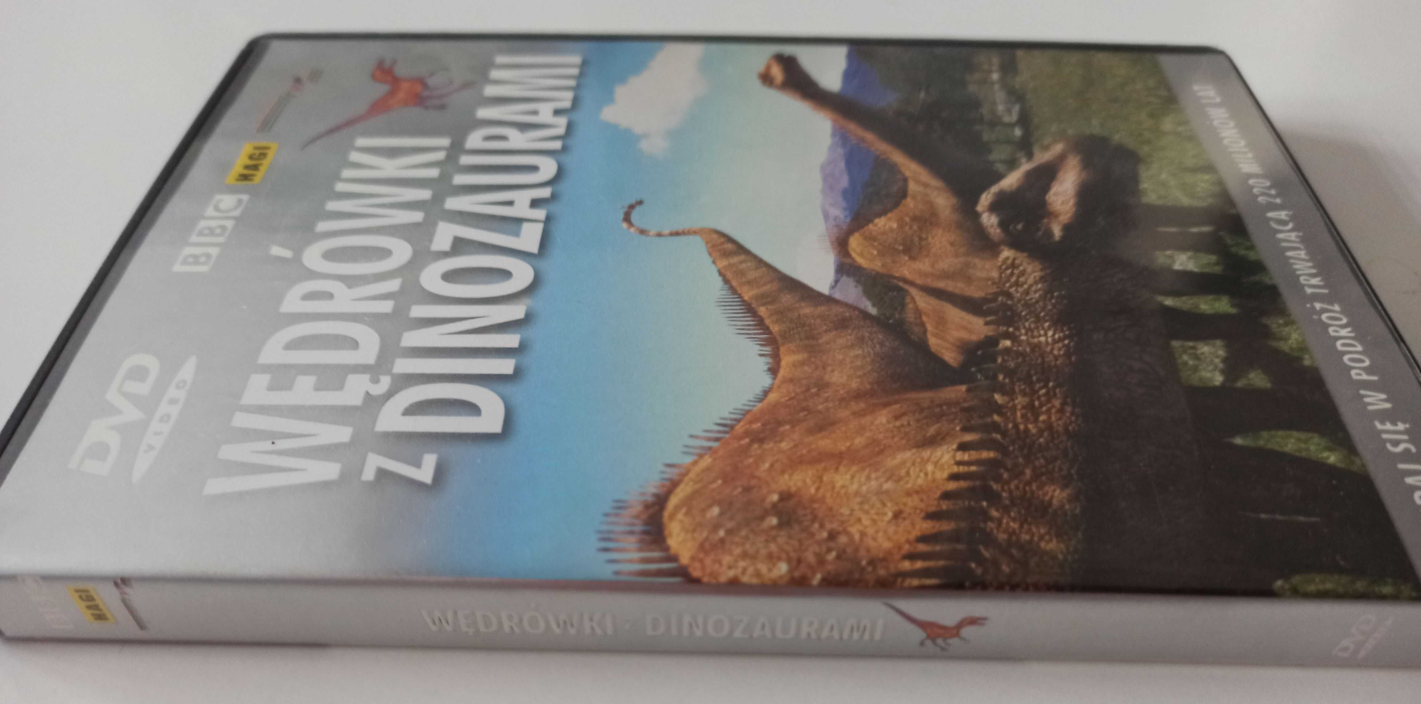 Wędrówki z dinozaurami - film edukacyjny płyta DVD dinozaury
