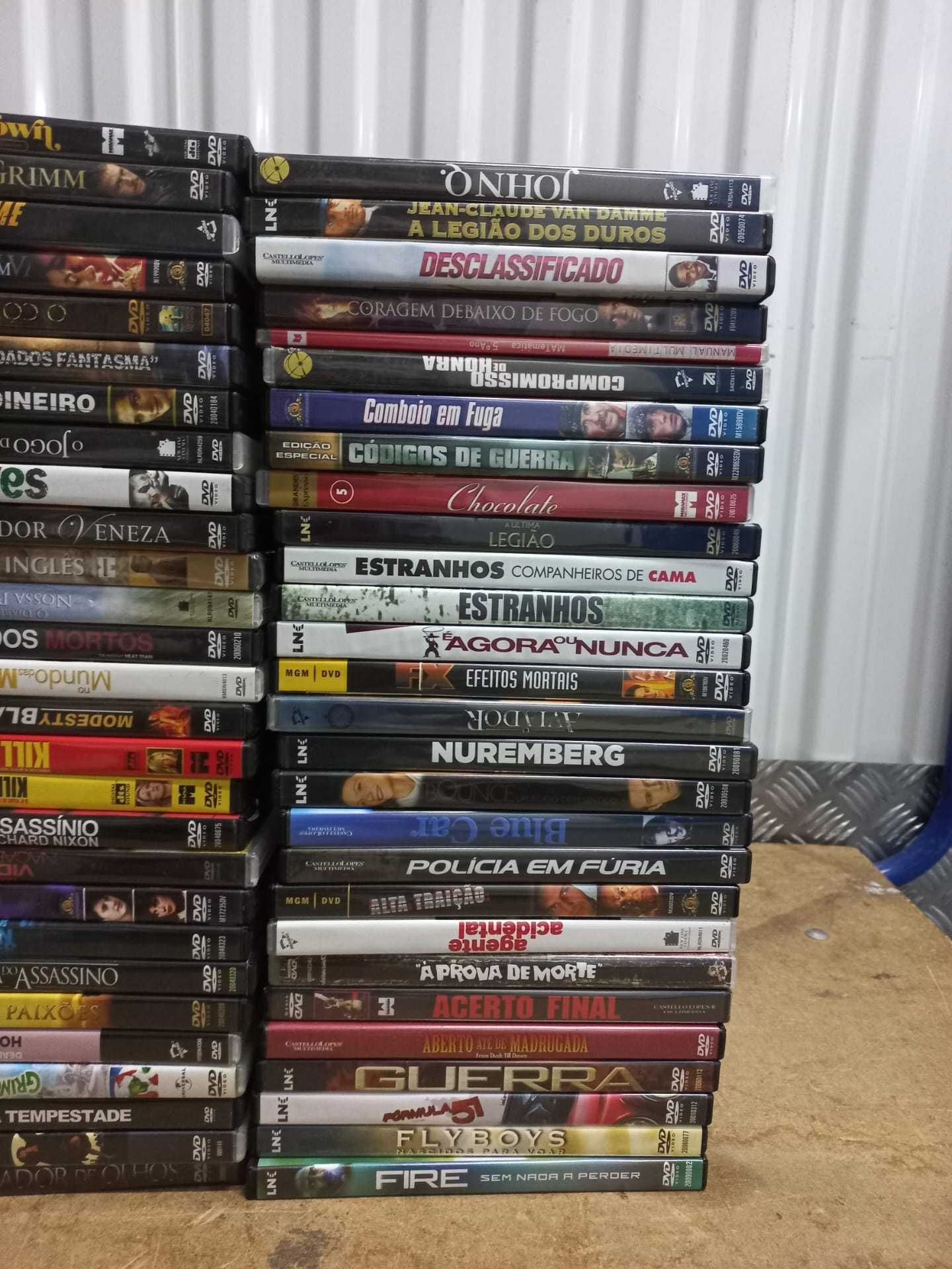 DVDs diversos - 80 filmes