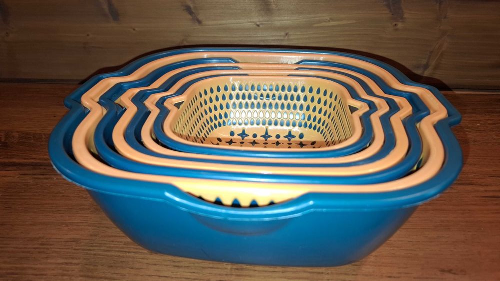 Duży Zestaw - Miski + Sitka