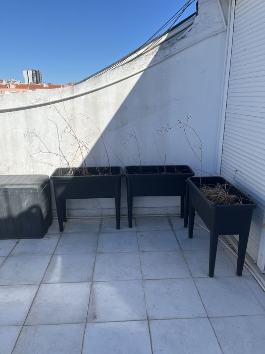 Vasos para flores grandes (3 unidades)
