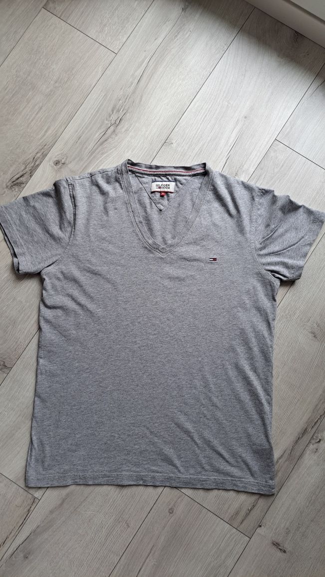 Tommy Hilfiger bluzka koszulka T Shirt sportowa L