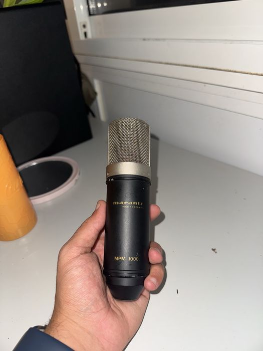 Microfone Marantz MPM-1000 – Excelente Estado!