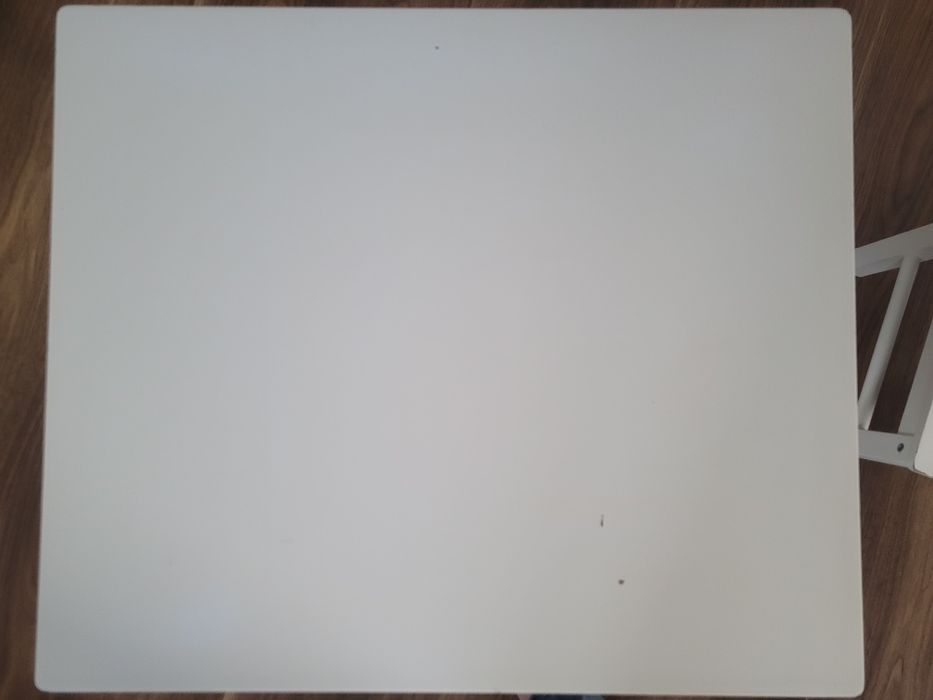 Biały stolik i krzesełka KRITTER IKEA