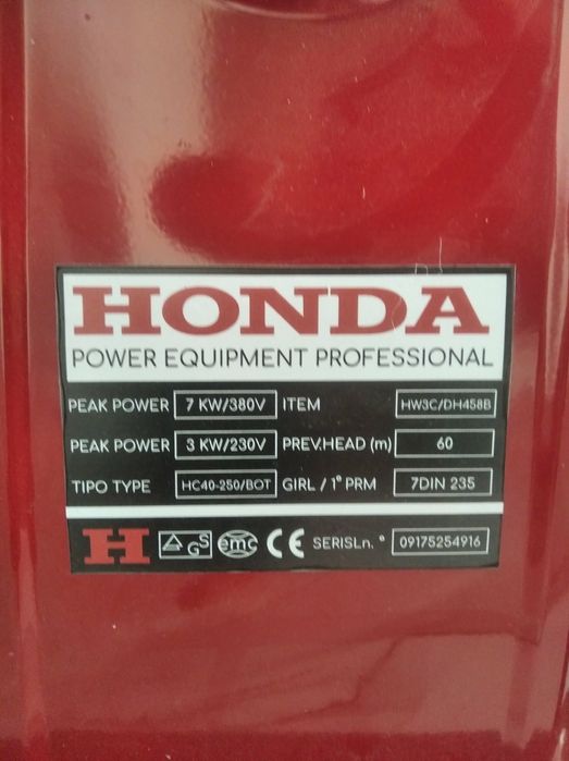 Генератор ...honda