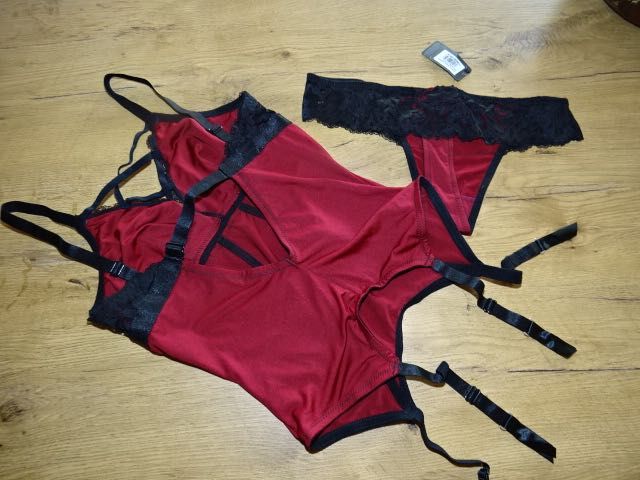 Lovehoney sex nowy piękny komplet bielizny M