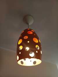 Lampa serek koloru pomarańczowego