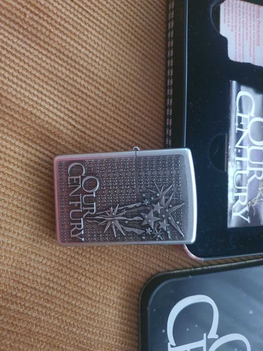 Isqueiro Zippo Our Century edição especial de 100 anos da marca raro