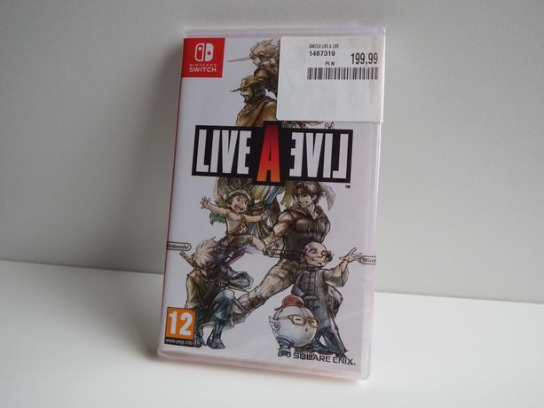 Nintendo Switch LIVE A LIVE gra pudełkowa NOWA zafoliowana Switch