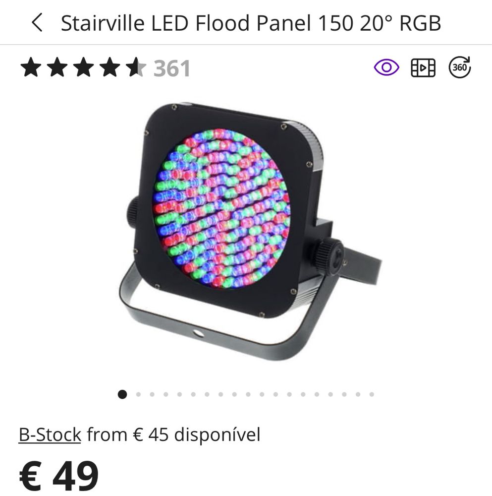 Luzes Led + Mala Transporte