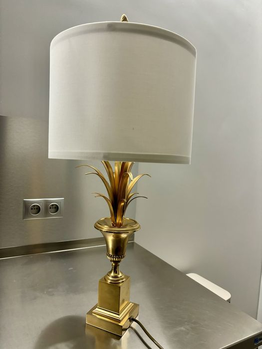 Ekskluzywna Lampa Boulanger Palm Pineapple z Maison Charles lata 60te