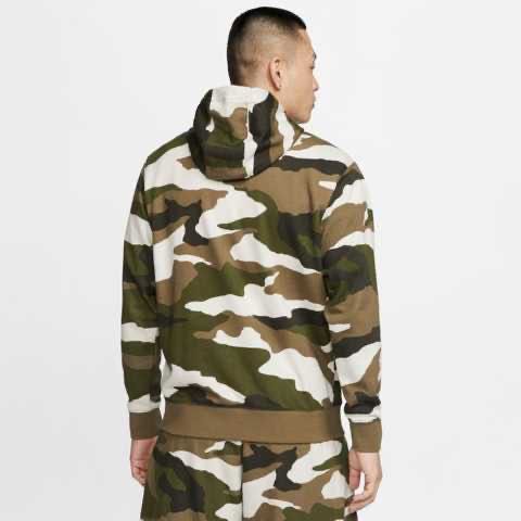 Худі Nike Club Hoodie Camo кофта розмір L CJ4543-222