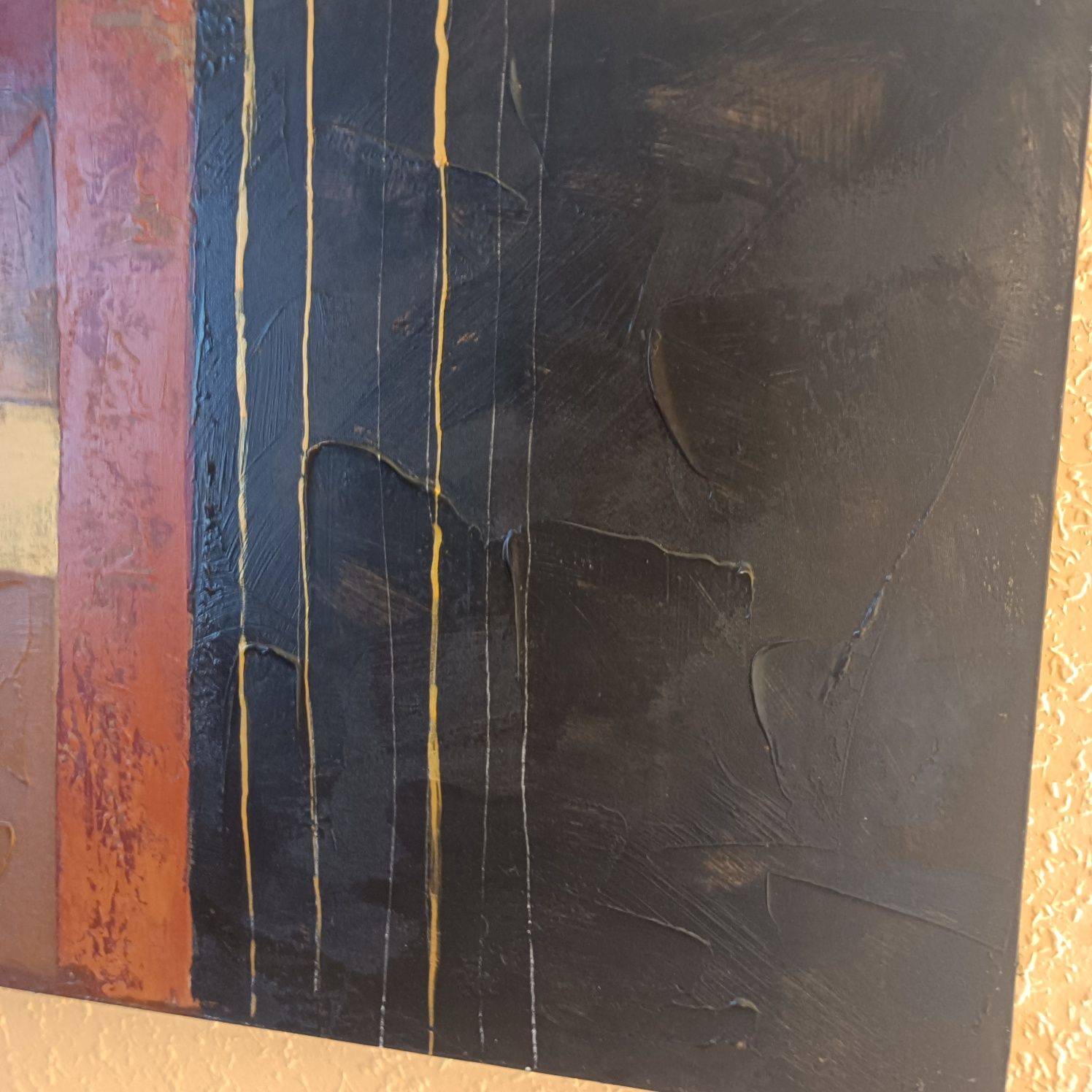 Obraz duży kobieta, akt, 100cmx200cm, akryl