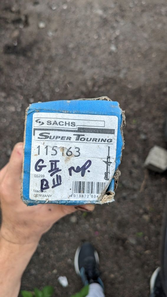 Sachs 115163 Амортизатор (вкладиш) vw passat, golf