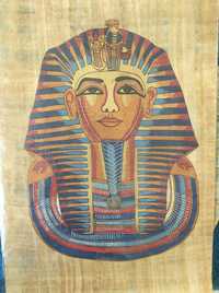egípcio decorativo árabe decorativo - Papiro egipcio comprado no cairo