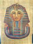 egípcio decorativo árabe decorativo - Papiro egipcio comprado no cairo
