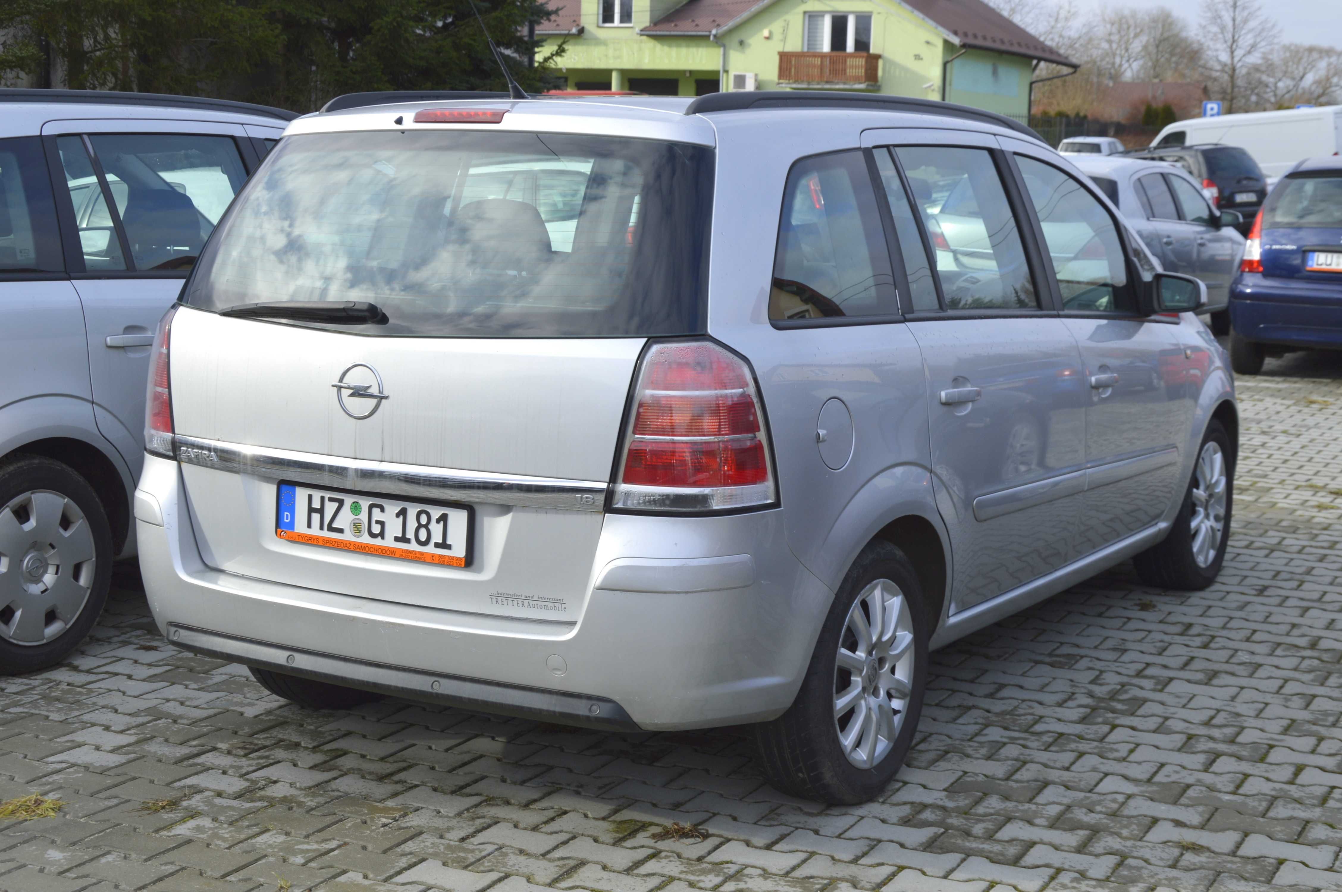 OPEL ZAFIRA 1.8B 140KM 7-osób!