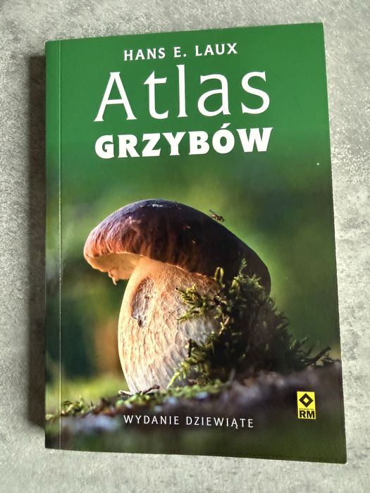 Książka atlas grzybów Hans E. Laux