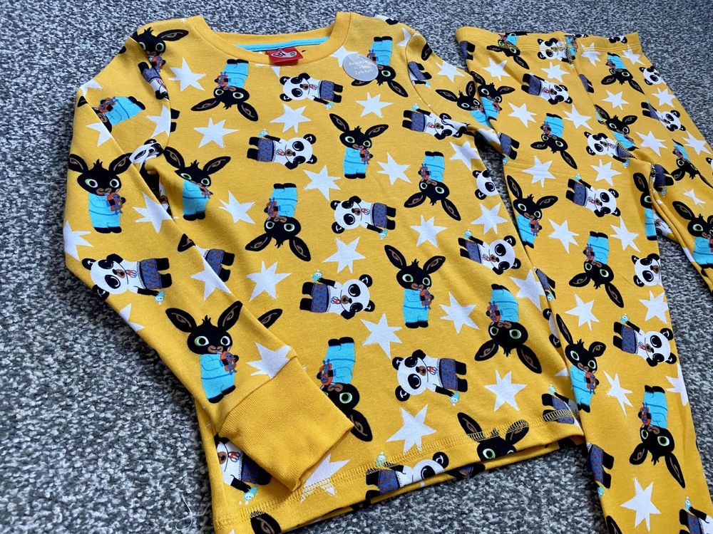 Piżama 116 cm Disney Bing Długi rękaw i spodnie 5- 6 lat George