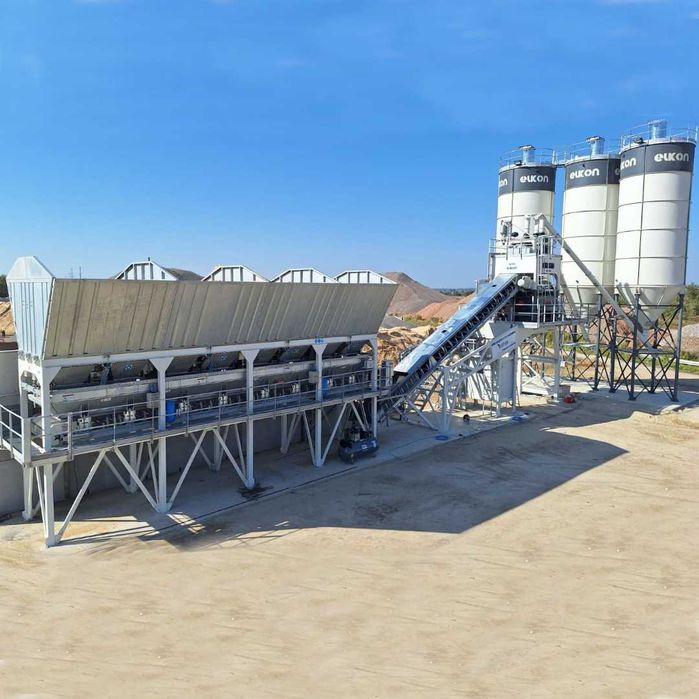 Szybko-przestawna betoniarnia ELKON Quick Master 135 (3 m³)