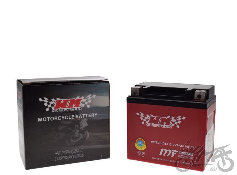 Akumulator WTZ7S ( YTZ7S ) ( GEL ) 12 VOLT skuter, motocykl