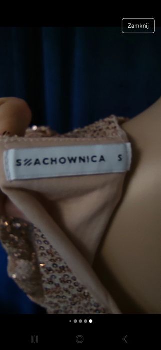 Bluzka w cekiny święta sylwester