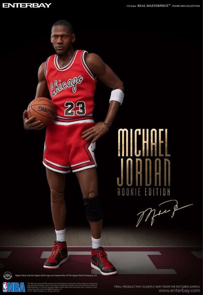Фигурка 1/6 Michael Jordan (Rookie Edition) Enterbay тип hot toys