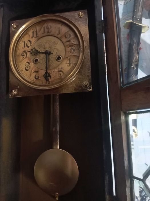 Часы настенные старинные Philipp Haas & Söhne (PHS) ORIGINAL Германия