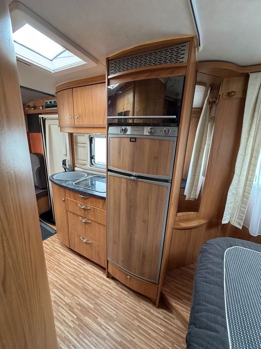 Burstner perfilada cama central + suspensao pneumatica