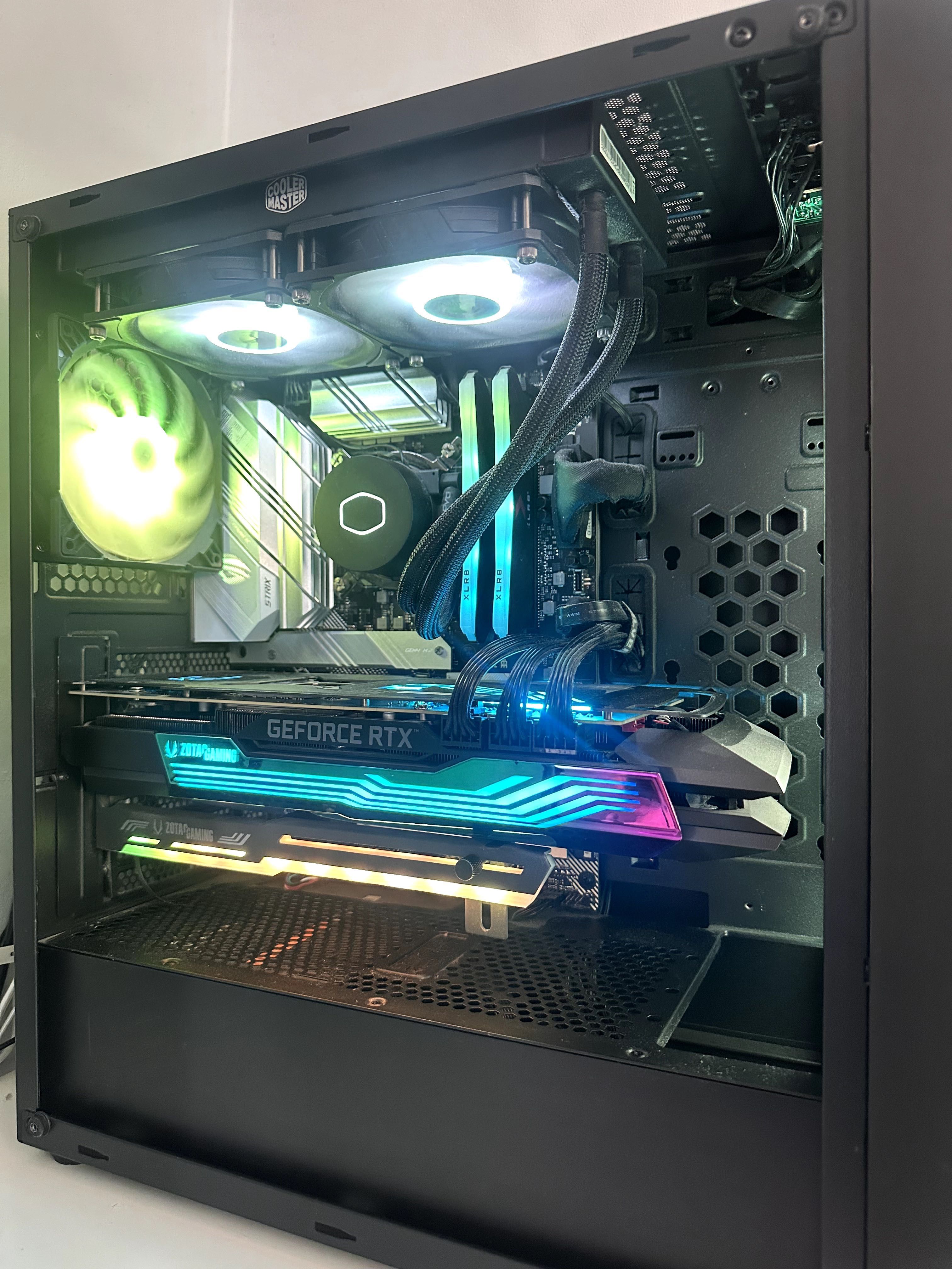 Komputer stacjonarny Intel i5 ,  RTX3070 TI, 1 TB SSD