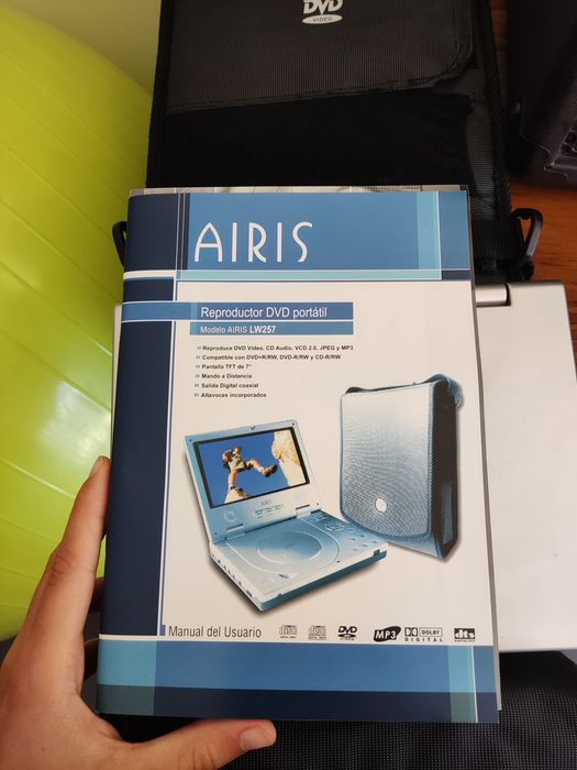 DVD portátil para carro