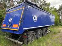 Zestaw naczepa wywrotka Gras 2019r 39m3.   Scania 2015 R450
