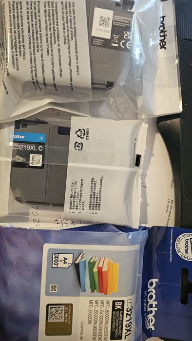 Tinteiros Brother 3219XL (preto/cyan)