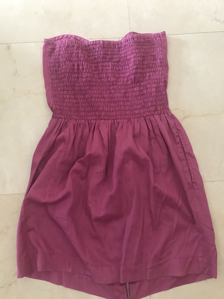 Vestido caicai rosa Kersh tam M