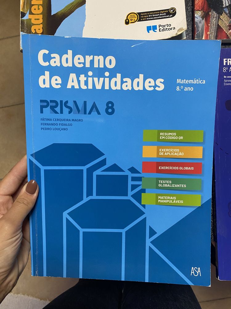 Cadernos de atividades 8° ano