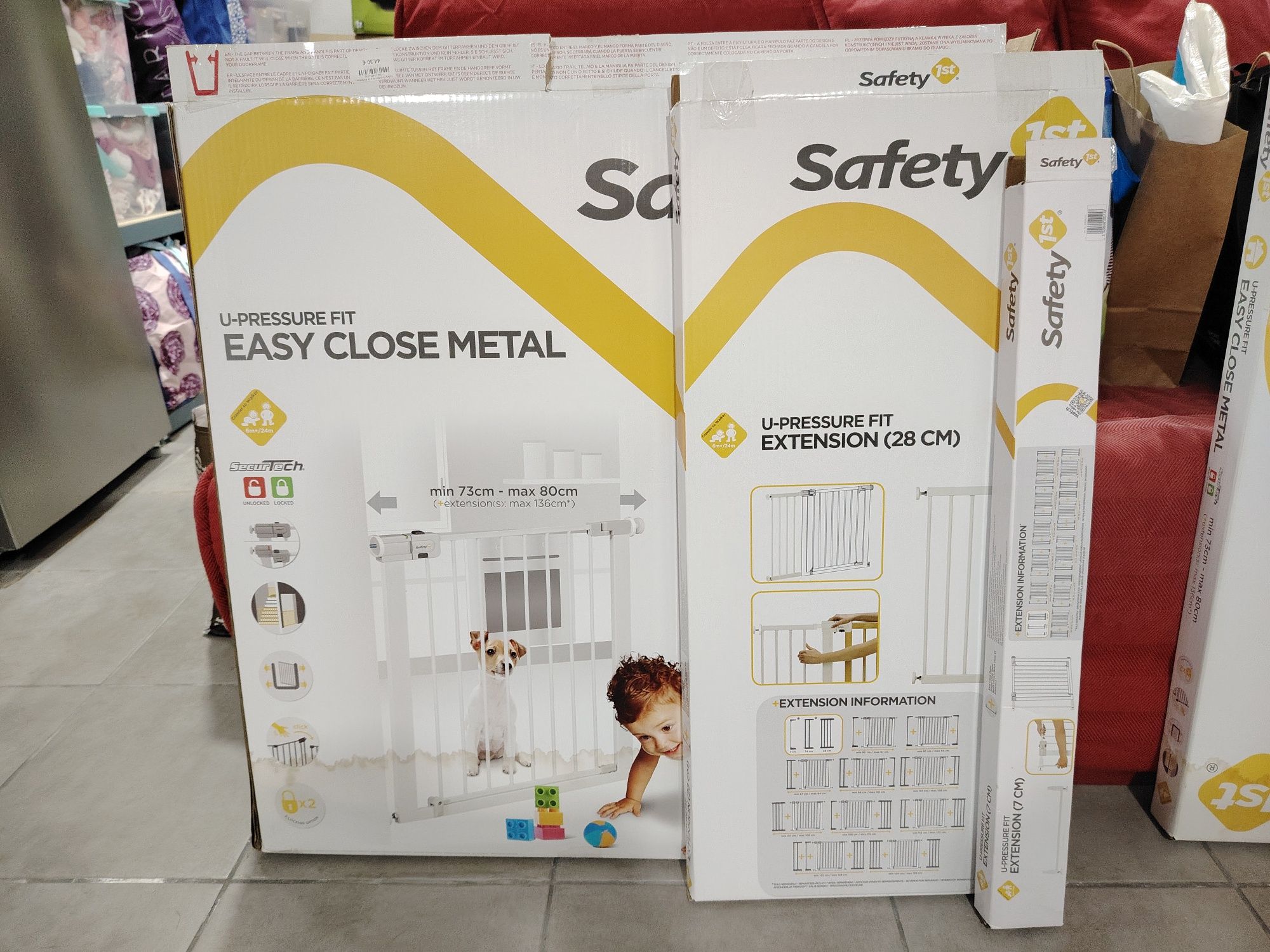 Safety 1st Grade Proteção de escadas para Bebé