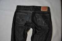 LEVIS 514 90cm 34 32 spodnie męskie jeansowe slim straight fit