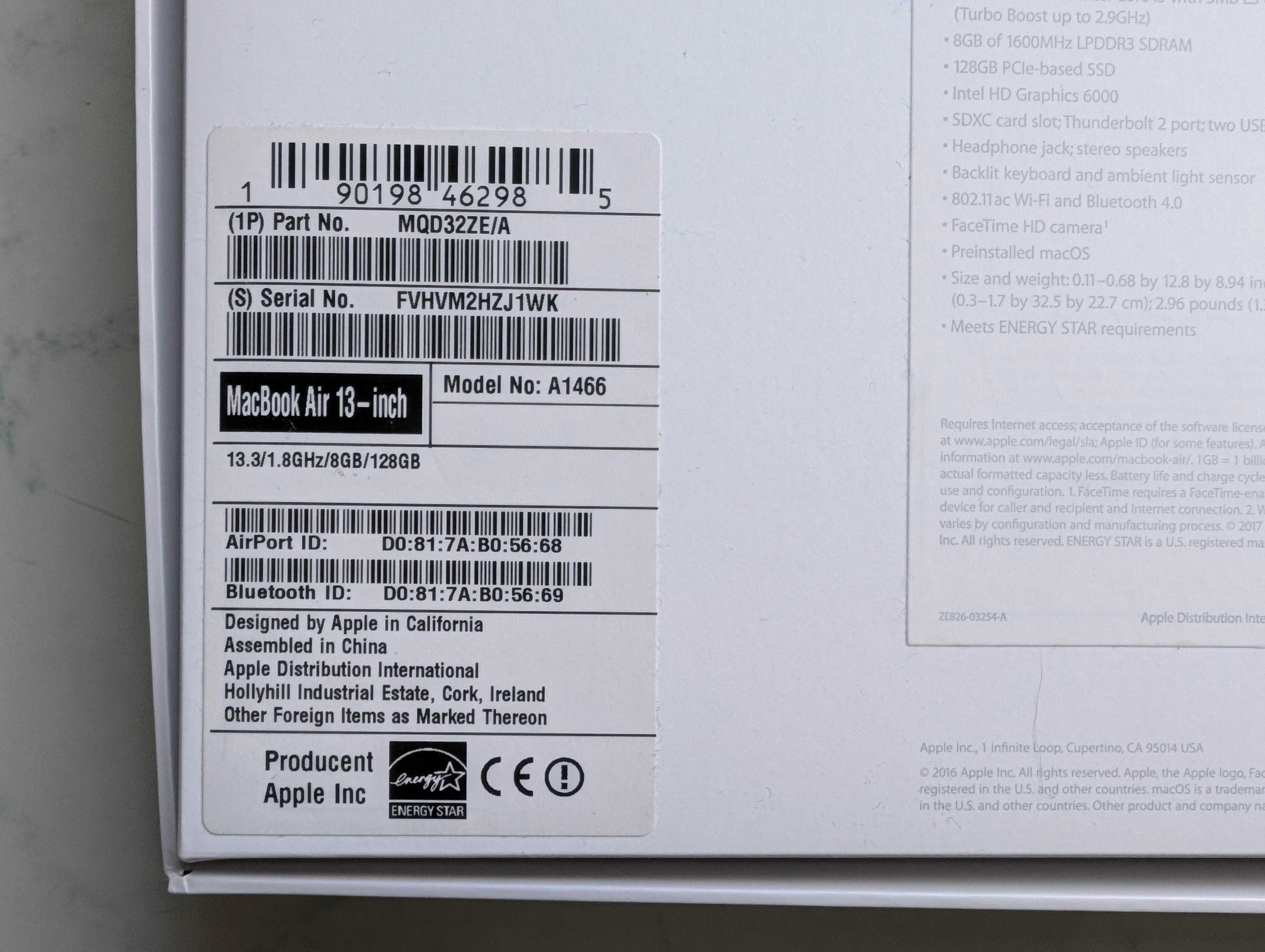 Apple MacBook Air