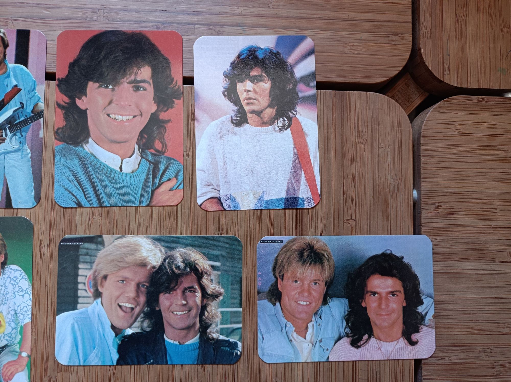 Lote de 8 Calendários * Banda - Modern Talking * 1986