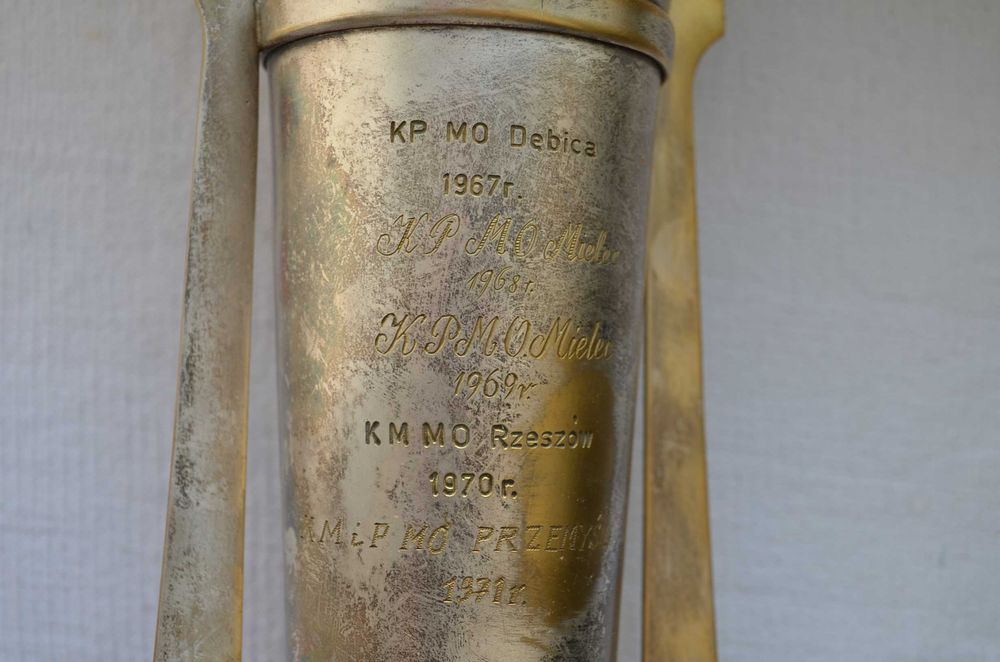 Puchar sportowy Milicji Obywatelskiej 1967 MO ZOMO ORMO SB